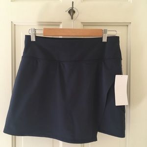 Athleta Volley Tennis Skort Navy Size Small